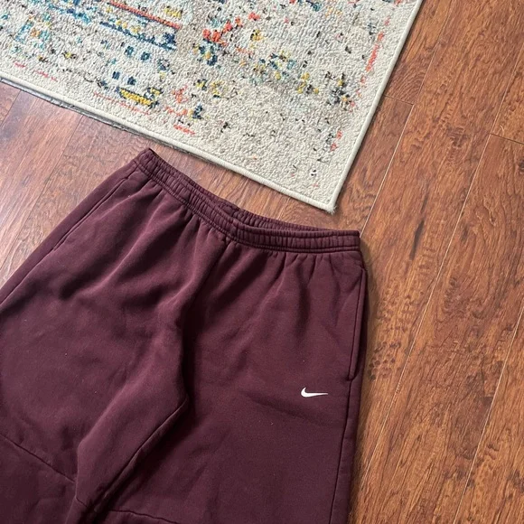 Nike Maroon Track Pants - Picture 3 of 8